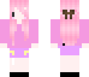 cute pink chibi girl