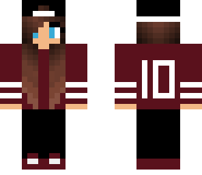 girl with jersey