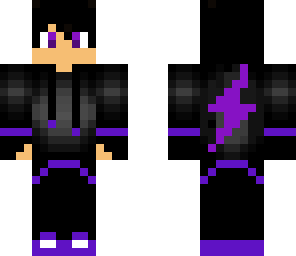 purple person