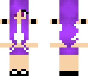 purple cat girl