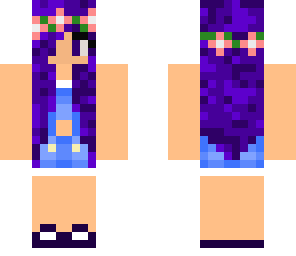 pixels with overalls