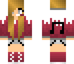 red music girl