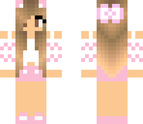 edit pink cat girl again