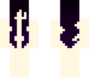 black to purple hair base