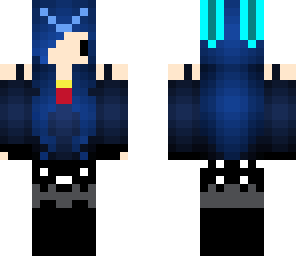 evie with bunny ears