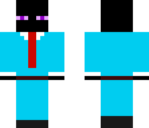 enderman with suit