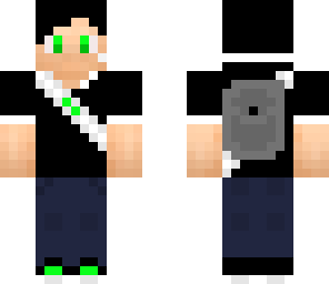 boy with headset and backpack