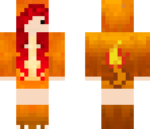 pokemon charmander female skin