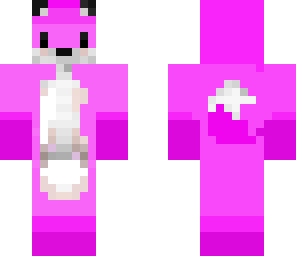 pink and purple fox