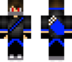 cool blue assasin dude