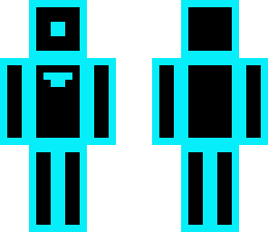 neon robot