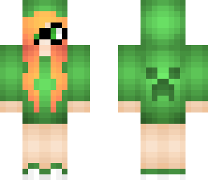 creeper girl with glasses