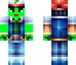 ash but green skin