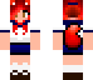 red wolf school girl