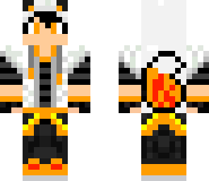 orange wolf boy