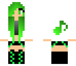 green music girl