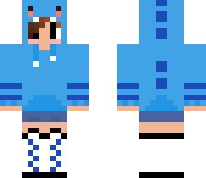 little blue dino