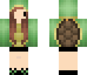 chibi turtle girl