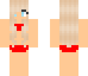 red bikini