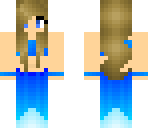 blue mermaid
