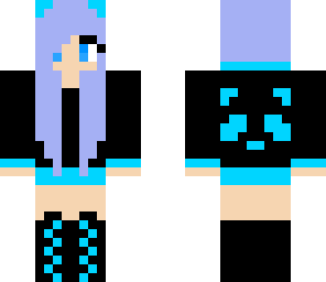 blue panda