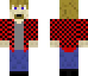 plaid shirt man