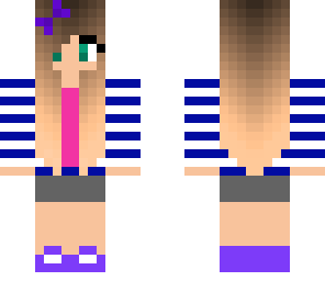 cool and cute girl skin