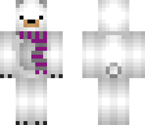 purple polar bear