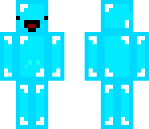 diamond block man