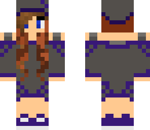purple sweater girl
