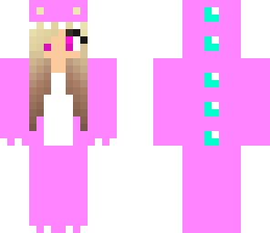 pink dino girl