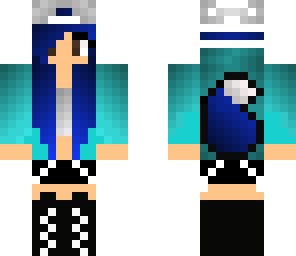 blue wolf tomboy