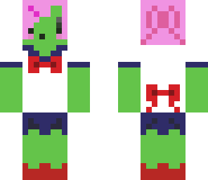 anime slime school girl