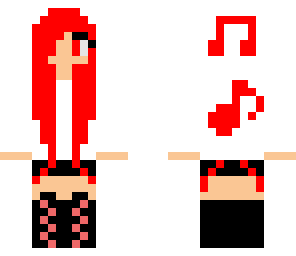 red music girl