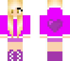 lovely purple girl