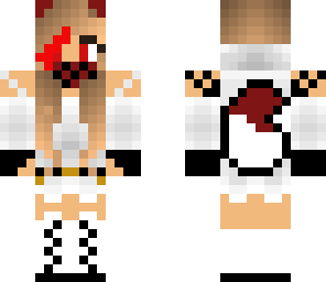 white ninja girl edit