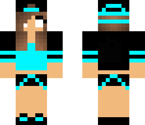 cute girl herobrine