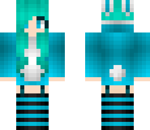 blue bunny girl