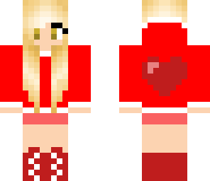 lovely red girl