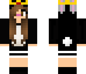 queen black bunny girl