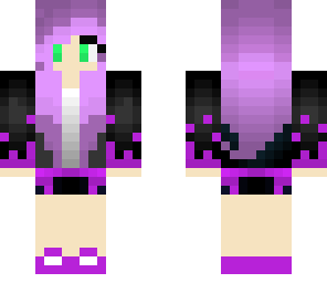 purple dj girl
