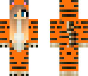 cute tiger girl