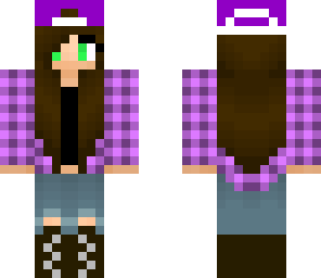 purple flannel