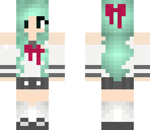anime school girl