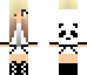 black panda girl