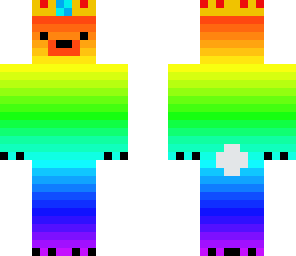 rainbow polar bear