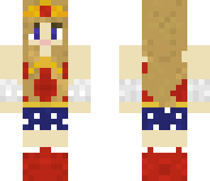 blond super woman