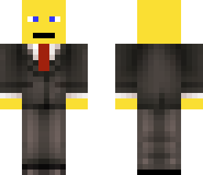 lemon in suit