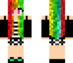 rainbow hair