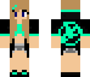 teal hunger games girl
